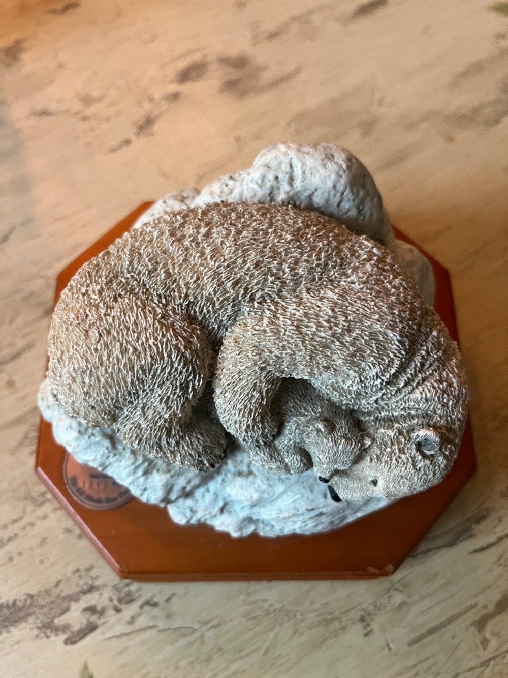 San Francisco Music Box Company Nat Geo Polar Bear music box